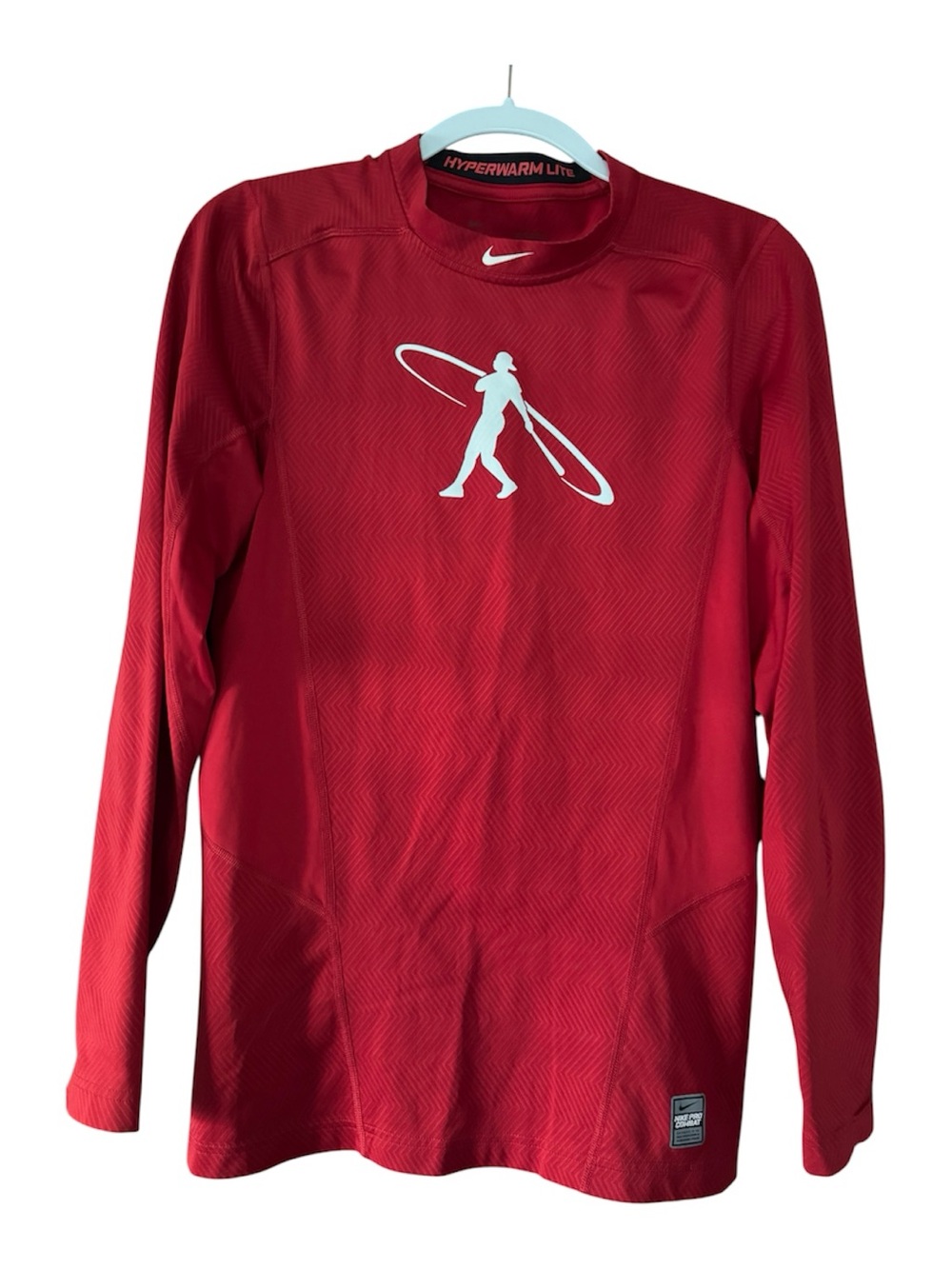 Nike Pro Combat Swingman Ken Griffey Jr Long Sleeve Performance Fitted Top